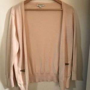 LOFT Peach cardigan